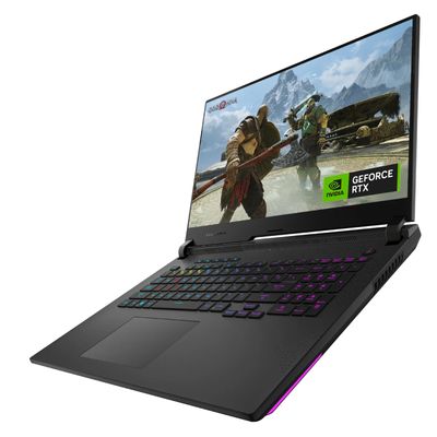 ASUS ROG Strix G17 โน๊ตบุ๊คเกมมิ่ง (17.3", AMD Ryzen 9, RAM 16GB, 1TB, สี Eclipse Gray) รุ่น G713PU-LL043