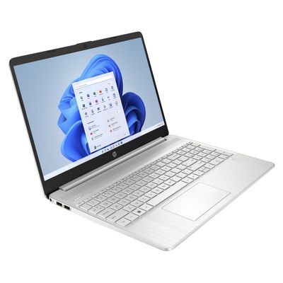 HP 15s โน๊ตบุ๊ค (15.6", Intel Core i5, RAM 16GB, 512GB, สี Natural silver) รุ่น 15S-FQ2725TU