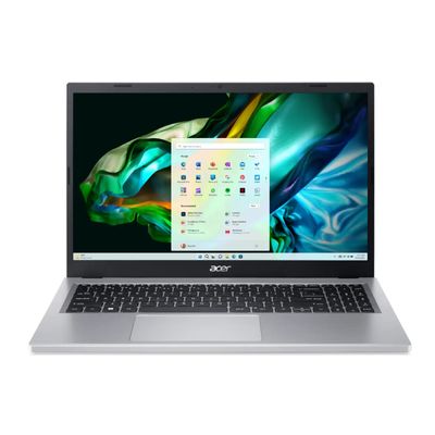 ACER Aspire3 Notebook (15.6", AMD Ryzen 7, RAM 16GB, 512GB, Pure Silver) NX.KSJST.003 + Bag