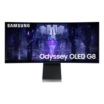 SAMSUNG Odyssey OLED G8 จอมอนิเตอร์เกมมิ่ง 34 นิ้ว Curved รุ่น LS34BG850SEXXT