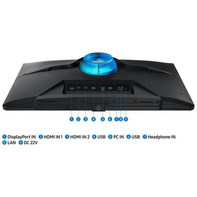 SAMSUNG Odyssey G7 Gaming Monitor (32", Flat) LS32BG702EEXXT