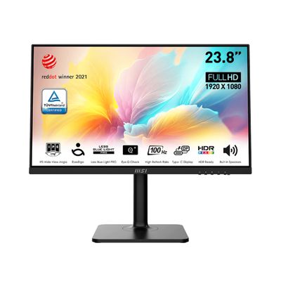 MSI Monitor (23.8 Inch, Black) Modern MD2412P