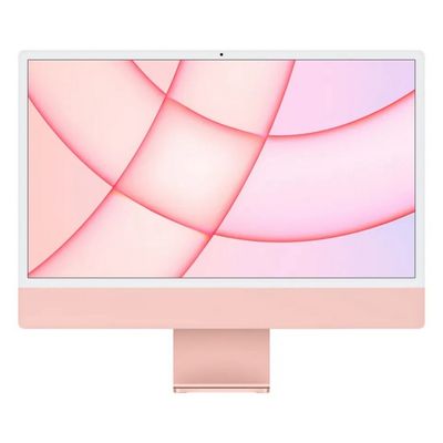 APPLE iMac with Retina 4.5K M1 2021 (24", Ram 8GB, 256GB, CPU 8-Core, GPU 8-Core, Pink)