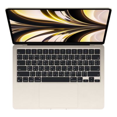 APPLE MacBook Air (M2, 2022, 13.6", RAM 8GB, 512GB, Starlight)