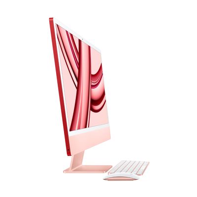 APPLE iMac M3 With Retina 4.5K 2023 (24", RAM 8GB, 256GB, CPU 8-Core, GPU 8-Core, Pink)
