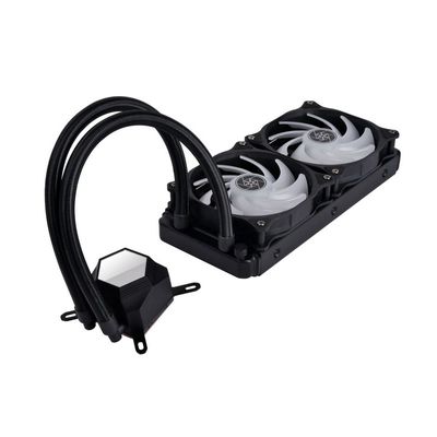 SILVERSTONE Permafrost PF240-ARGB CPU Liquid Cooler (Black) SST-PF240-ARGB-V2