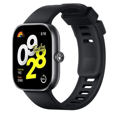 XIAOMI Redmi Watch 4 Smart Watch (41mm., Obsidian Black Case, Black Band) BHR7854GL
