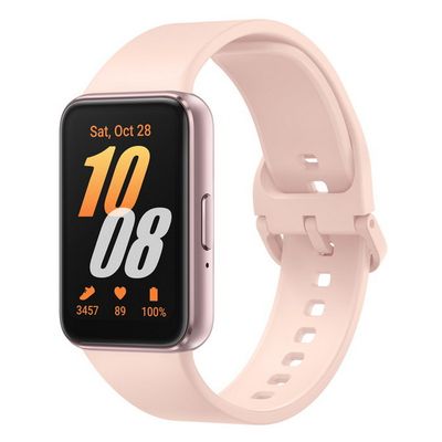 SAMSUNG Galaxy Fit3 Smart Watch (40mm., Pink Gold Case, Pink Gold Band) SM-R390NIDAASA