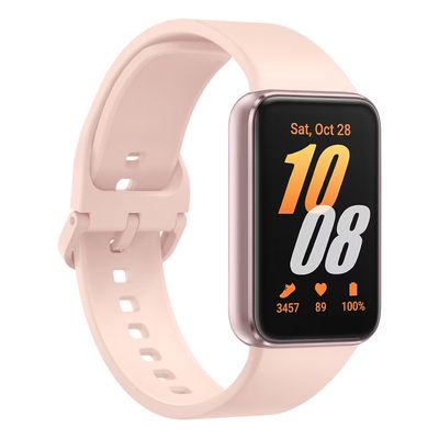 SAMSUNG Galaxy Fit3 Smart Watch (40mm., Pink Gold Case, Pink Gold Band) SM-R390NIDAASA