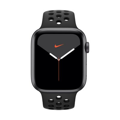 APPLE Watch Nike Series 5 GPS (44mm, Space Gray Aluminum Case, Anthracite/Black Nike Sport Band)