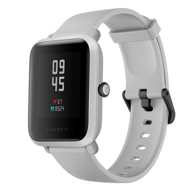 AMAZFIT Smart Watch (42 mm, White Rock Case, White Band)