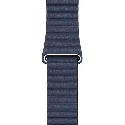 APPLE Watch Band (44mm., Large, Leather Loop, Diver Blue)