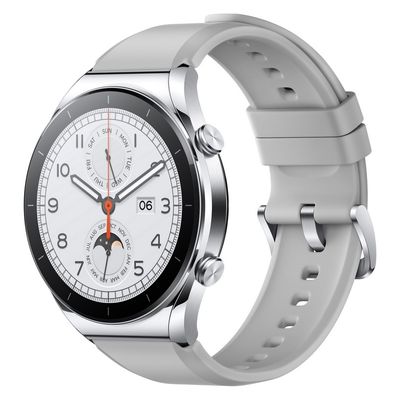 XIAOMI Watch S1 Smart Watch (36.32 mm., Silver Case, Grey Band) BHR5669AP