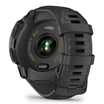 GARMIN Instinct 2X Solar Smart Watch (50mm., Graphite Case, Graphite Band)
