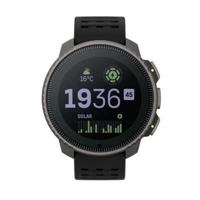 SUUNTO Vertical Titanium Solar Smart Watch (49mm., Titanium Case, Black Band)