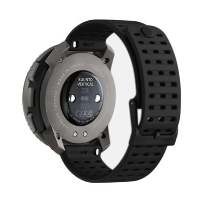 SUUNTO Vertical Titanium Solar Smart Watch (49mm., Titanium Case, Black Band)