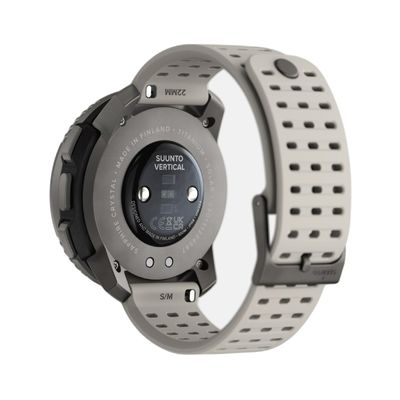 SUUNTO Vertical Titanium Solar Smart Watch (49mm., Titanium Case, Sand Band)