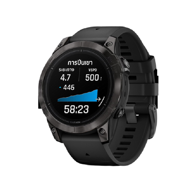 GARMIN สมาร์ทวอทช์ (47mm., ตัวเรือนสี Carbon Gray, สายสีดำ) รุ่น EPIX PRO (GEN 2)