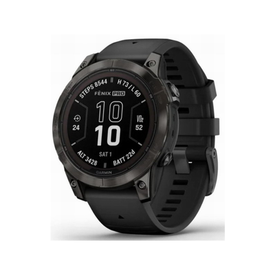 GARMIN Smart Watch (42mm., Carbon Gray Case, Black Band) f?nix? 7 Pro