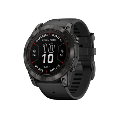 GARMIN สมาร์ทวอทช์ (51mm., ตัวเรือนสี Carbon Gray, สายสีดำ) รุ่น fēnix® 7X Pro