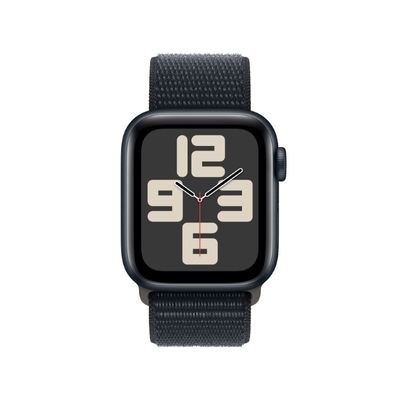 APPLE Watch SE GPS 2023 (40mm, Midnight Aluminum Case, Midnight Sport Loop)