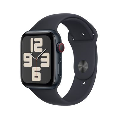 APPLE Watch Series SE GPS + Cellular 2023 (44mm., M/L Size, Midnight Aluminum, Midnight Sport Band)