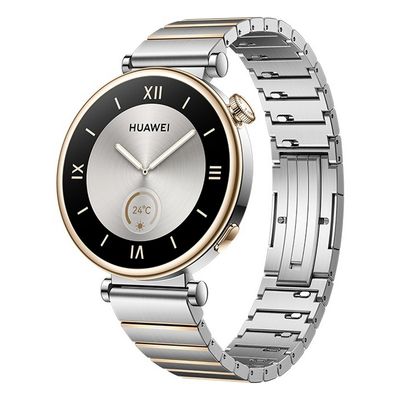 HUAWEI WATCH GT 4 Smart Watch (41mm., Stainless steel Case, Silver Band) Aurora-B19T