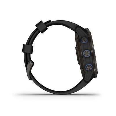GARMIN Smart Watch (51mm., Carbon Gray Case, Black Band) Descent Mk3i