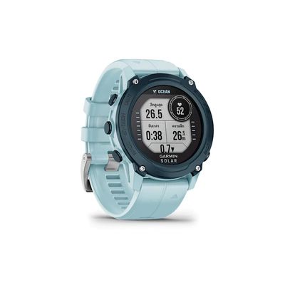 GARMIN Smart Watch (23mm., Ocean Case, Blue Band) Descent G1 Solar - Ocean Edition