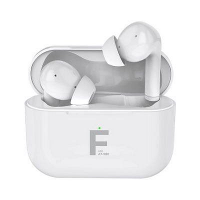 AIWA Truly Wireless Earbuds Wireless Bluetooth Headphone (White) AT-X80FANC