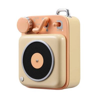 MUZEN Bluetooth Speaker (3W,Yellow) Button