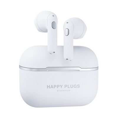 HAPPY PLUGS Hope Truly Wireless Earbuds Wireless Bluetooth Headphone (White) 1700 WHITE