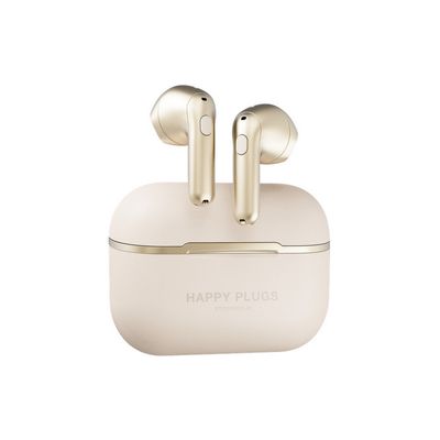 HAPPY PLUGS Hope Truly Wireless Earbuds Wireless Bluetooth Headphone (Gold) 1703 GOLD