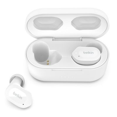 BELKIN Soundform Play Truly Wireless หูฟังไร้สาย บลูทูธ (สี Cloud) รุ่น AUC005BTWH