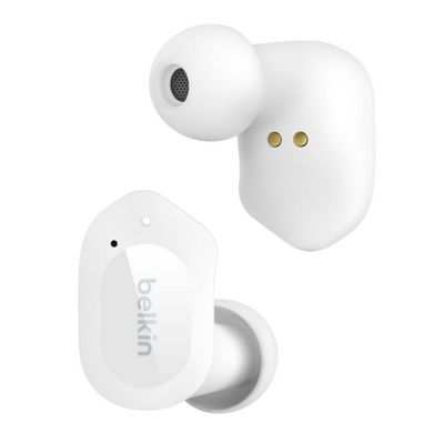 BELKIN Soundform Play Truly Wireless หูฟังไร้สาย บลูทูธ (สี Cloud) รุ่น AUC005BTWH