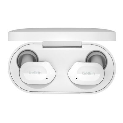 BELKIN Soundform Play Truly Wireless In-ear Wireless Bluetooth Headphone (Cloud) AUC005BTWH