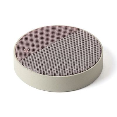 LEXON LA116GP Bluetooth Speaker (5W, Light Grey Pink)