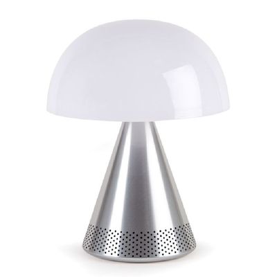 LEXON MINA L AUDIO Desk Lamp LED (Alu Polished) LH76MAP