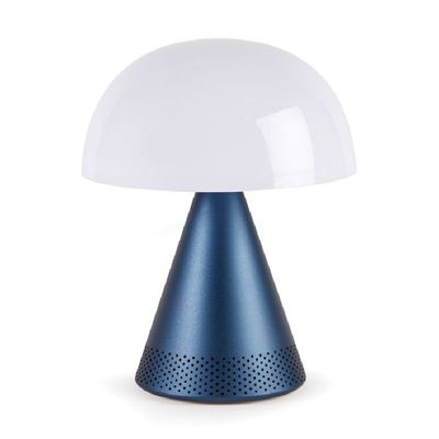 LEXON MINA L AUDIO Desk Lamp LED (Alu Dark Blue) LH76MDB