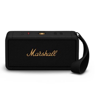 MARSHALL Middleton Portable Bluetooth Speaker (60W, Black And Brass)