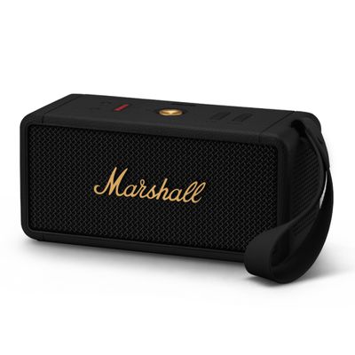 MARSHALL Middleton Portable Bluetooth Speaker (60W, Black And Brass)