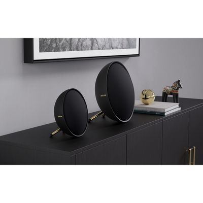 DEFUNC Multiroom Wi-Fi Speaker ลำโพงบลูทูธ (Large, สีดำ) รุ่น HOME_LARGE-BLK