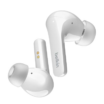 BELKIN SoundForm Flow Truly Wireless In-ear Wireless Bluetooth Headphone (White) AUC006BTWH