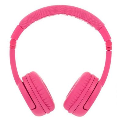 BUDDYPHONES Play+ On-ear Wireless Kids Bluetooth Headphone (Rose Pink)