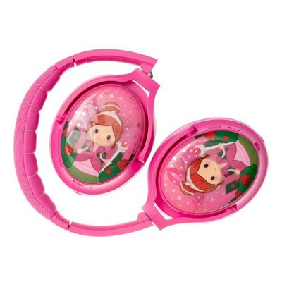 BUDDYPHONES Cosmos+ Over-ear Wireless Kids Bluetooth Headphone (Rose Pink)