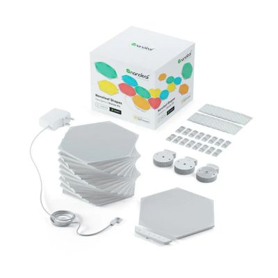 NANOLEAF Shapes Hexagon Smarter Kit (15 Panels) NL42-6002HX-15PK