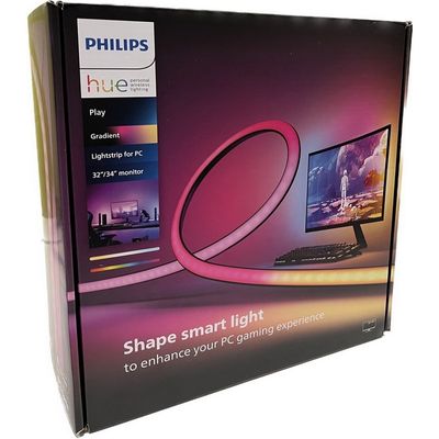 PHILIPS Play Gradient Lightstrip HUE ไฟเส้นสำหรับ PC (32-34") รุ่น PC LED Gradient