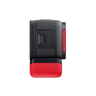 INSTA360 One RS 4K Edition Action Camera (48MP, Black/Red) CINRSGP E