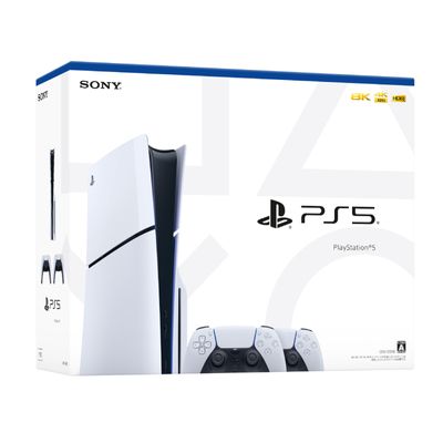 SONY PlayStation 5 Slim PS5 Ultra HD Blu-ray Two DualSense Bundle ASIA-00479