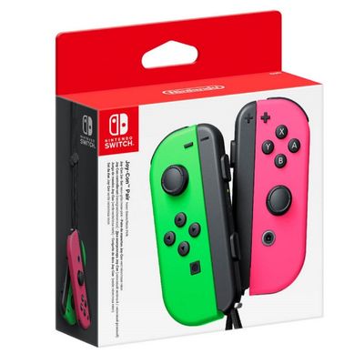 NINTENDO Joy-Con Controller (Neon Pink/Neon Green)